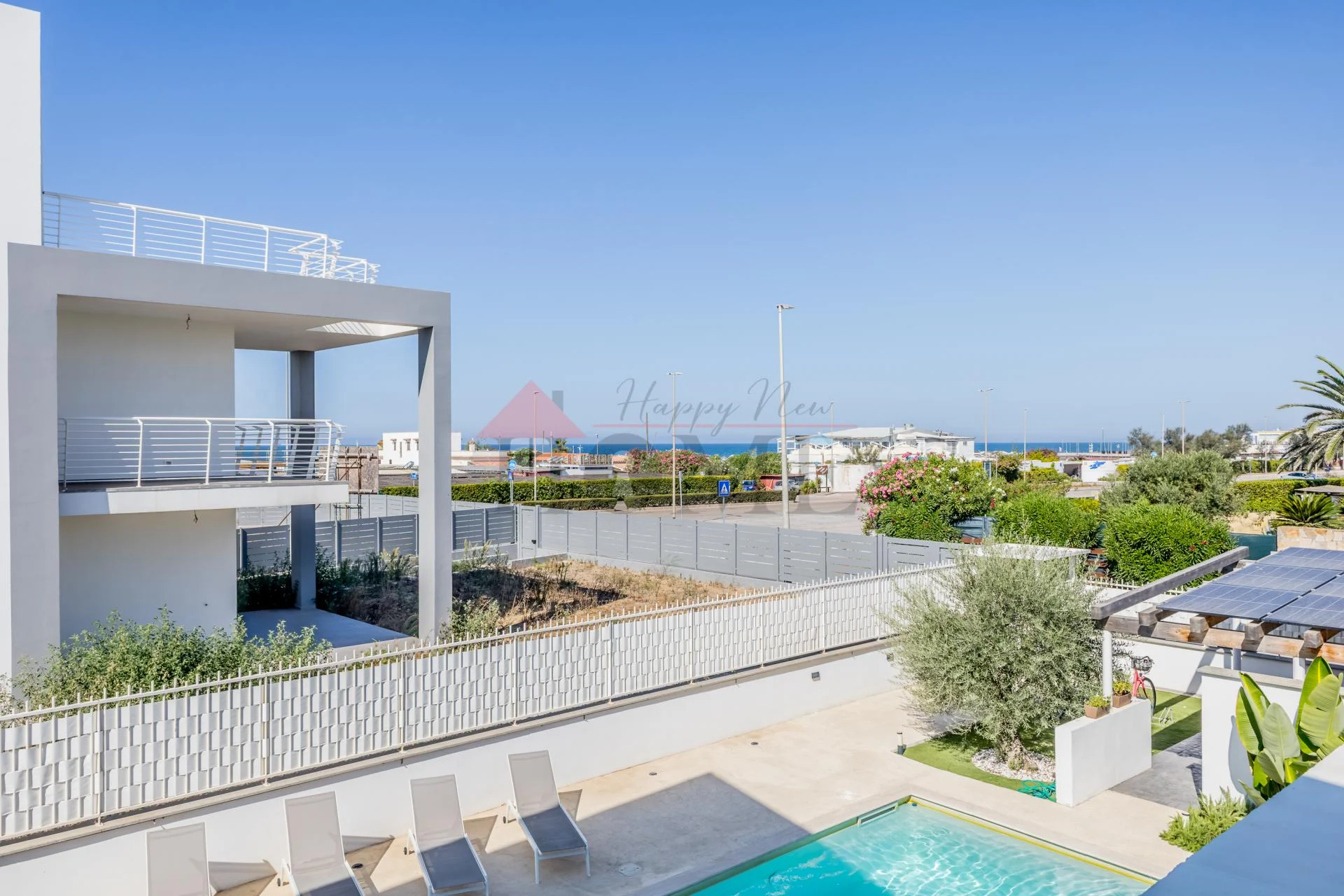 FREGENE – PRESTIGIOSA VILLA DI NUOVA COSTRUZIONE CON PISCINA • VISTA MARE • CLASSE A4 RIF. V/100 — foto 23
