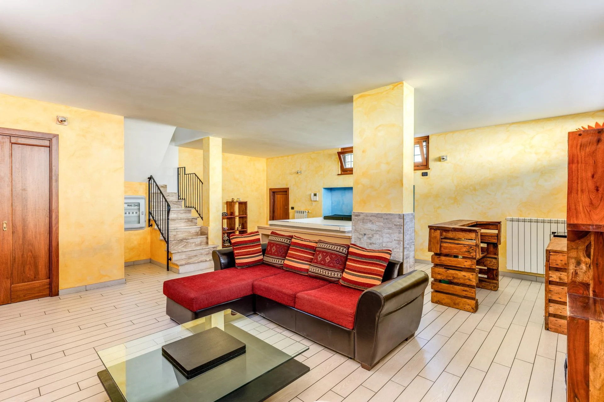 FREGENE CENTRO PRESTIGIOSA VILLA BIFAMILIARE CON GIARDINO E PISCINA RIF. V/80 — foto 20