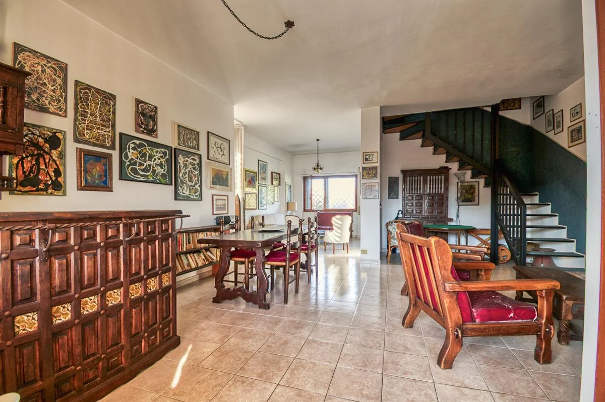 FREGENE VICINO MARE VILLA QUADRIFAMILIARE CON GIARDINO E TERRAZZO RIF. V/70 — foto 5