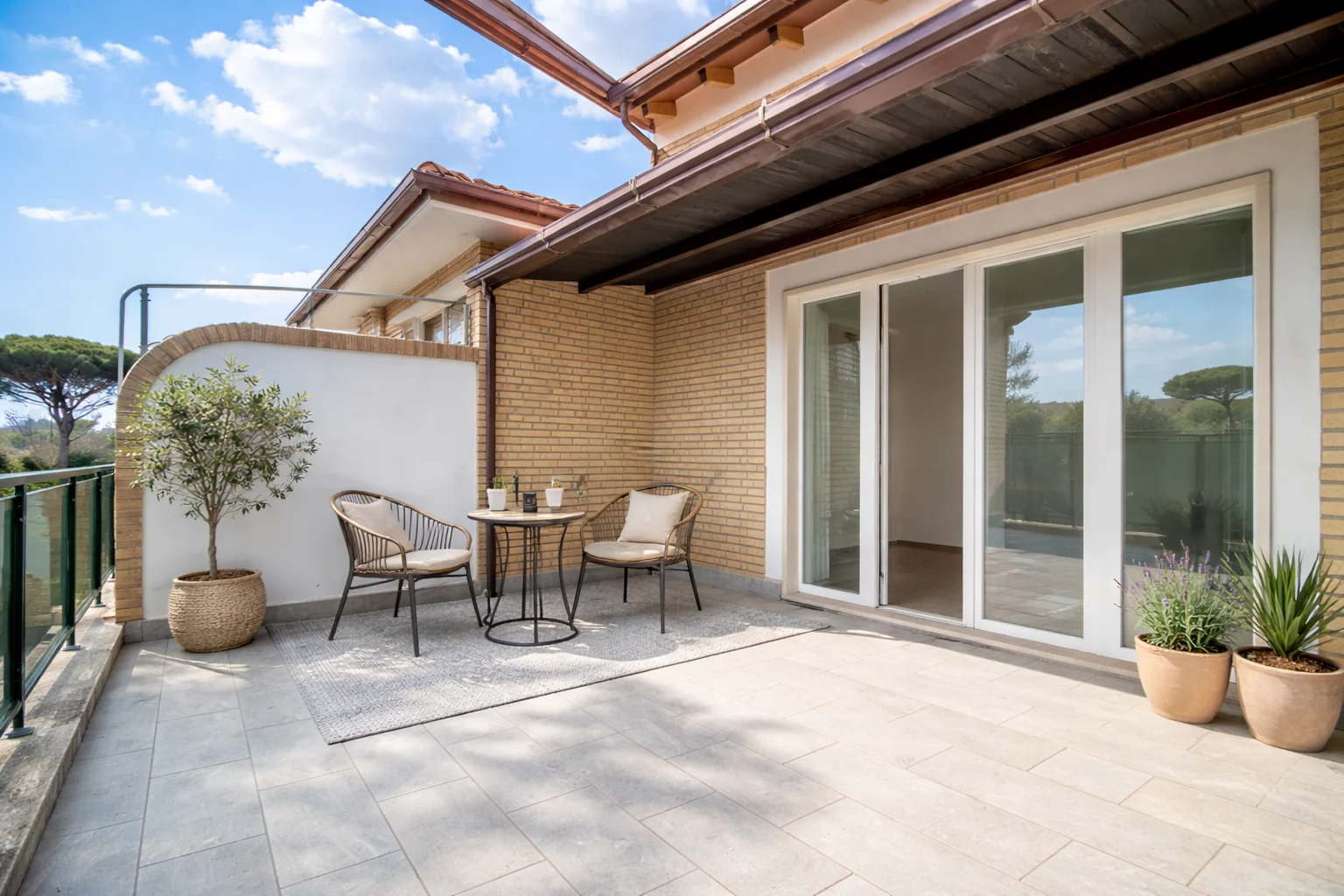 FREGENE CENTRO RIFINITISSIMA VILLA CON GIARDINO E TERRAZZI RIF. V/60 — foto 8